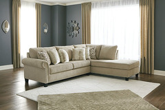ASHLEY 2PC SECTIONAL-DOVEMONT PUTTY	