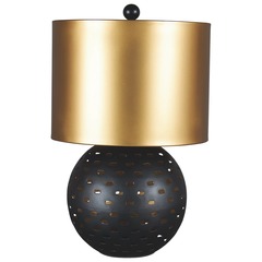 1-LAMP-BLK/GOLD
