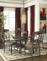 Ashley - 5PC DINING SET-COUNTER HT