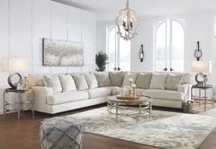 ASHLEY 3PC SECTIONAL W/OTTO-RAWCLIFFE PARCHMENT