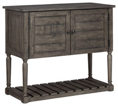 ACCENT CABINET-ANTIQUE GRAY