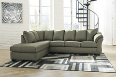 Ashley - 2 PC SECTIONAL-DARCY SAGE