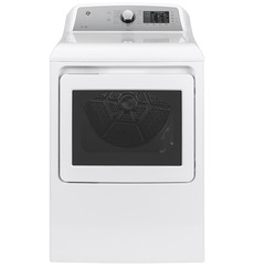 Ge - GAS DRYER-7.4 CU FT-12 CYCLES