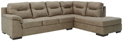 ASHLEY - 2PC SECTIONAL-MADERIA PEBBLE
