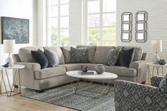 2 PC SECTIONAL- BOVARIAN/STONE
